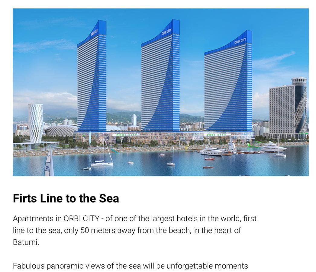 Smart Aparthotel Orbi City Batumi Bagian luar foto